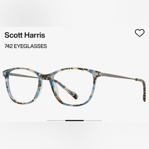 Scott Harris 742 eyeglasses. NWT.